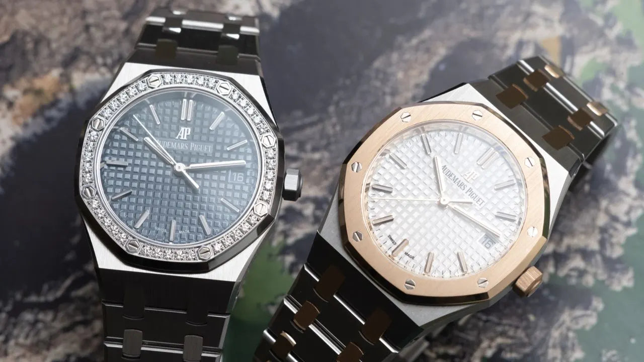 Classic AP Royal Oak Watch silver